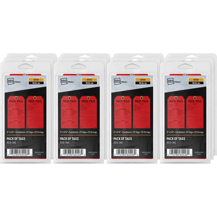 Avery® Preprinted RED TAG 5S Hang Tags