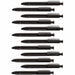 U Brands Monterey Soft Touch Ballpoint Pens - Midnight, 12 Count