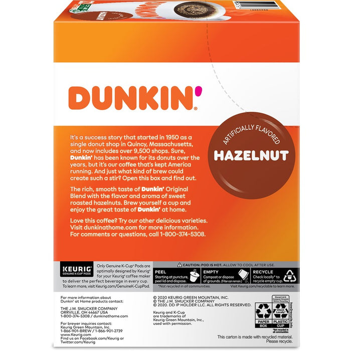 Dunkin'® K-Cup Hazelnut Coffee