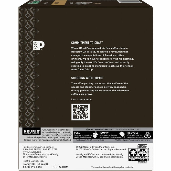 Peet's Coffee® K-Cup Cafe Domingo Coffee