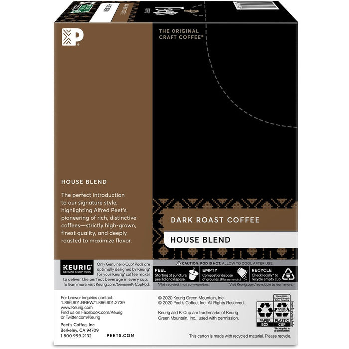 Peet's Coffee® K-Cup House Blend Coffee