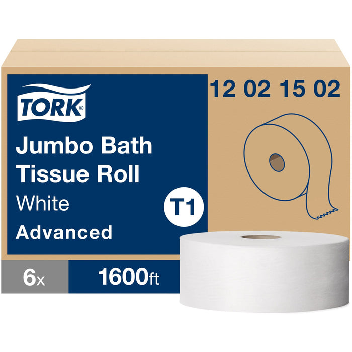 TORK Jumbo Toilet Paper Roll White T1