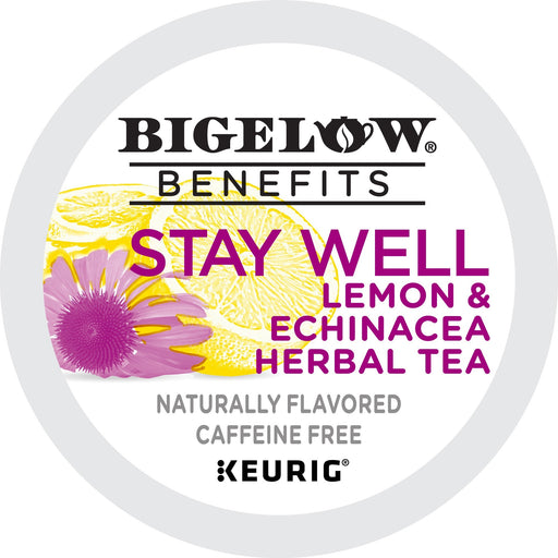 Bigelow® Stay Well Lemon & Echinacea Herbal Tea K-Cup