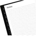 Mead Basic 2022-2023 Weekly Monthly Planner, Black, Large, 8 1/2" x 11"