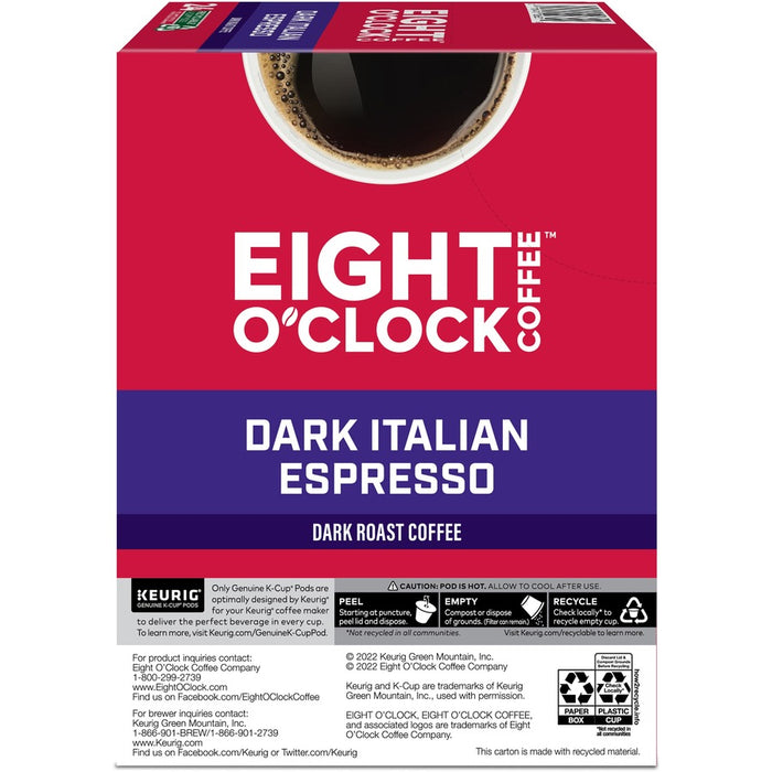 Eight O'Clock® K-Cup Dark Italian Espresso Coffee
