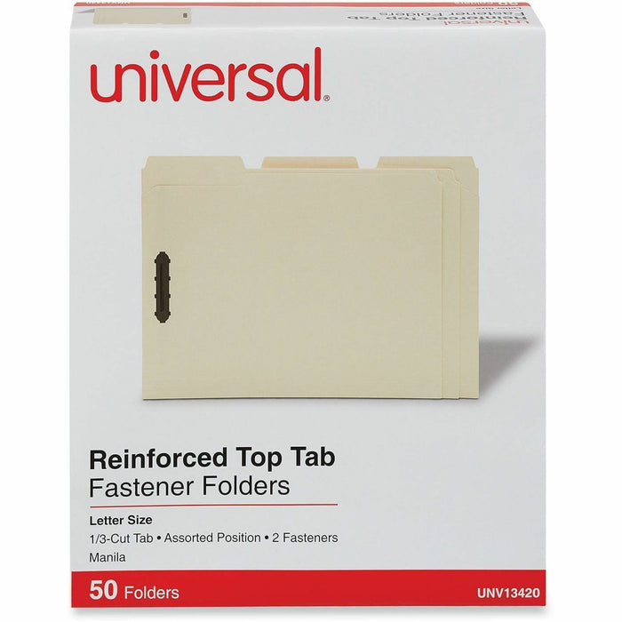 Universal 1/3 Tab Cut Letter Classification Folder