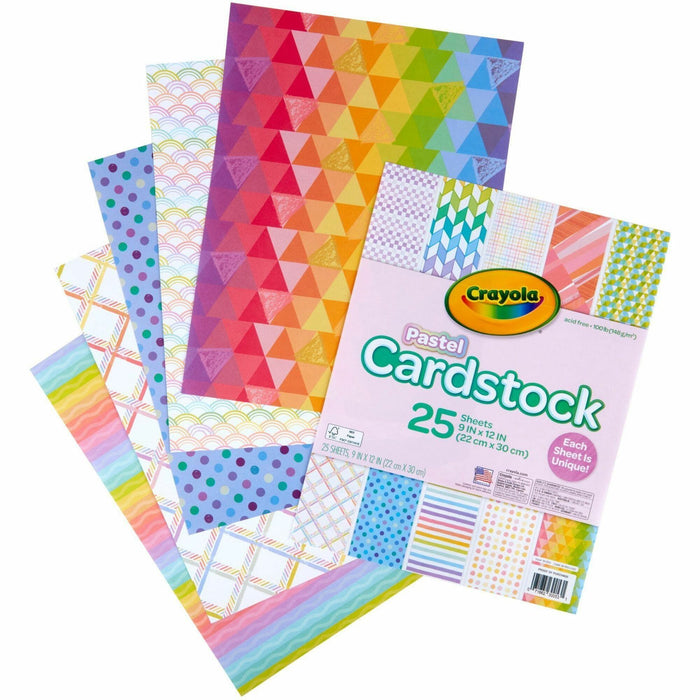 Crayola Pastel Cardstock
