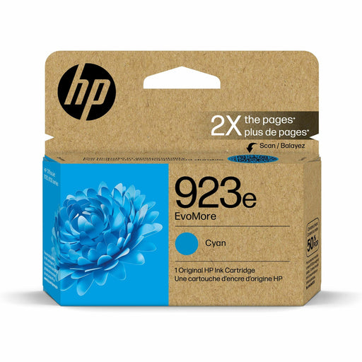 HP EvoMore 923E Original Inkjet Ink Cartridge - Cyan Pack