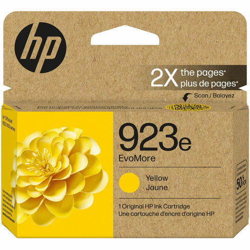 HP EvoMore 923e Original High Yield Inkjet Ink Cartridge - Yellow - 1 Pack