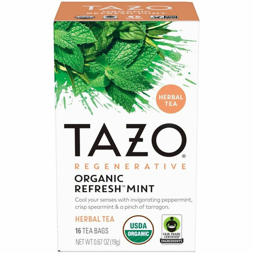Tazo Refresh Mint Herbal Tea Herbal Tea Tea Bag