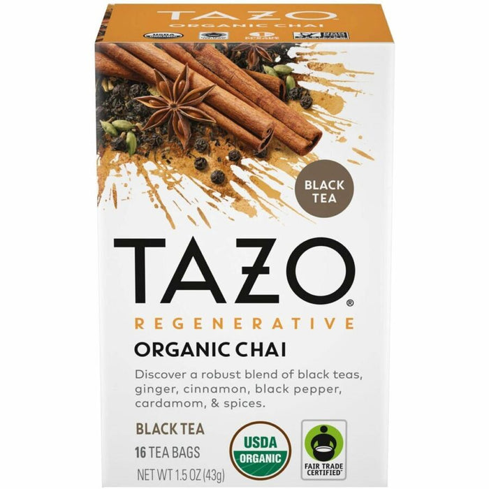 Tazo Starbucks Tazo Organic Chai Black Tea Black Tea Tea Bag
