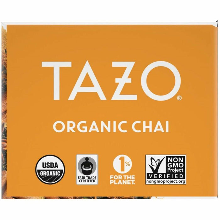 Tazo Starbucks Tazo Organic Chai Black Tea Black Tea Tea Bag