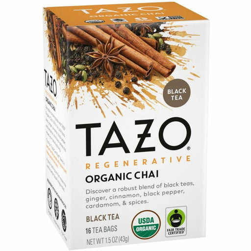 Tazo Starbucks Tazo Organic Chai Black Tea Black Tea Tea Bag