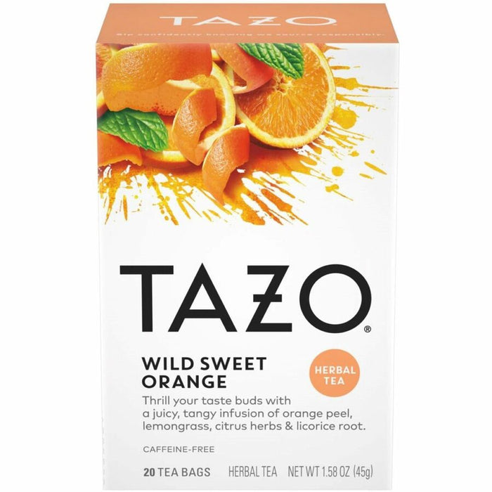Tazo Wild Sweet Orange Herbal Tea Herbal Tea Tea Bag