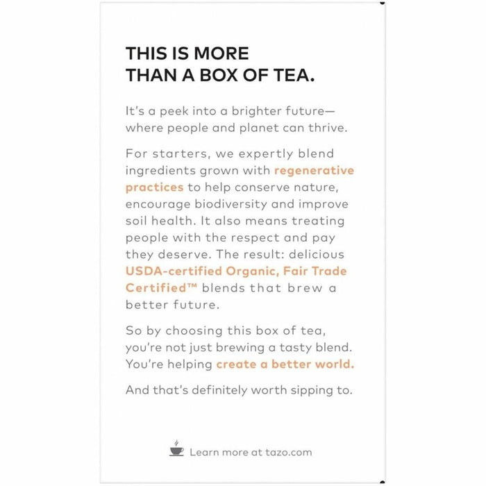 Tazo Starbucks Tazo Calm Chamomile Herbal Tea