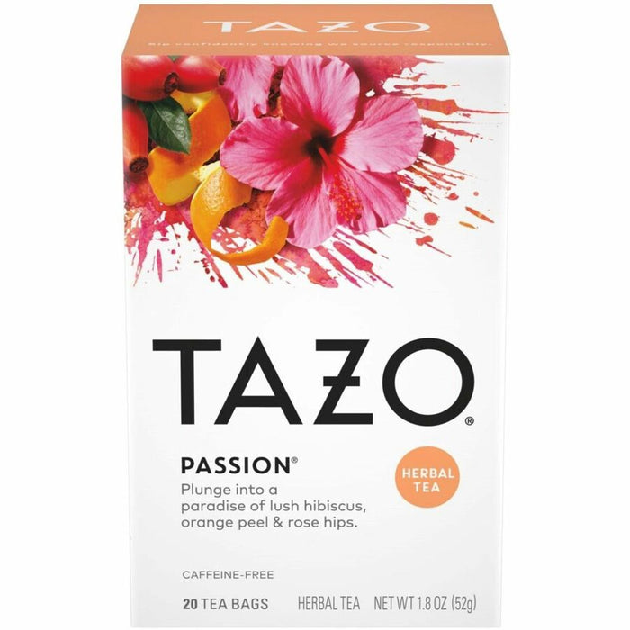 Tazo Passion Herbal Infusion Tea Herbal Tea Tea Bag