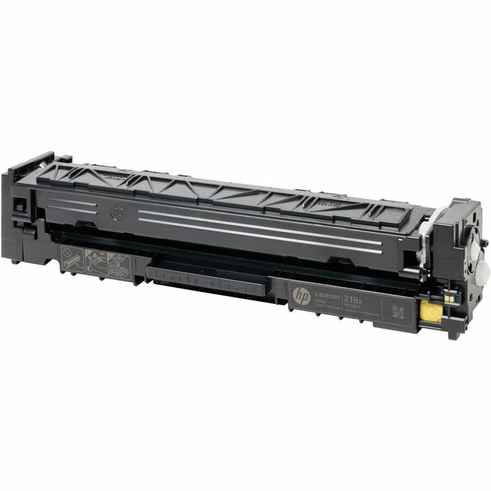 HP 218X Original High Yield Laser Toner Cartridge - Yellow - 1 Each