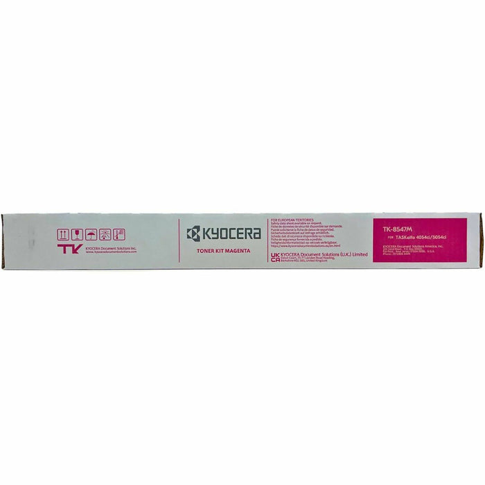 Kyocera TK-8547M Original Standard Yield Laser Toner Cartridge - Magenta - 1 Each