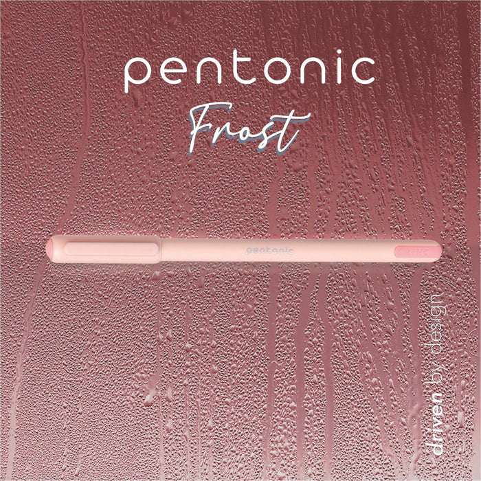 Pen-Tab Frosted Barrel Ballpoint Pens