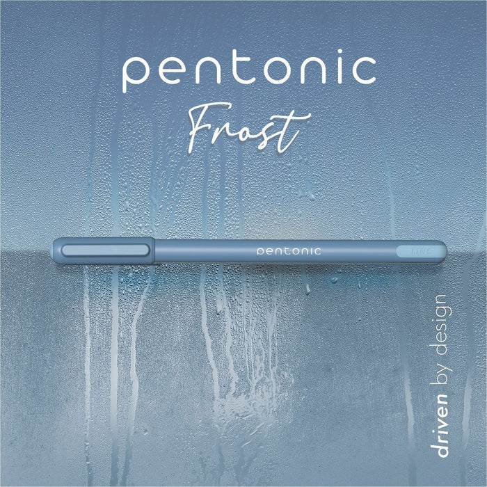 Pen-Tab Frosted Barrel Ballpoint Pens