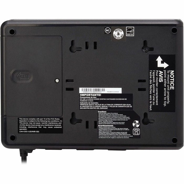 Eaton Tripp Lite Series 350VA 210W 120V Standby Cloud-Connected UPS with Remote Monitoring - 3 NEMA 5-15R Outlets (Surge + Battery Backup), 5-15P Plug, Desktop