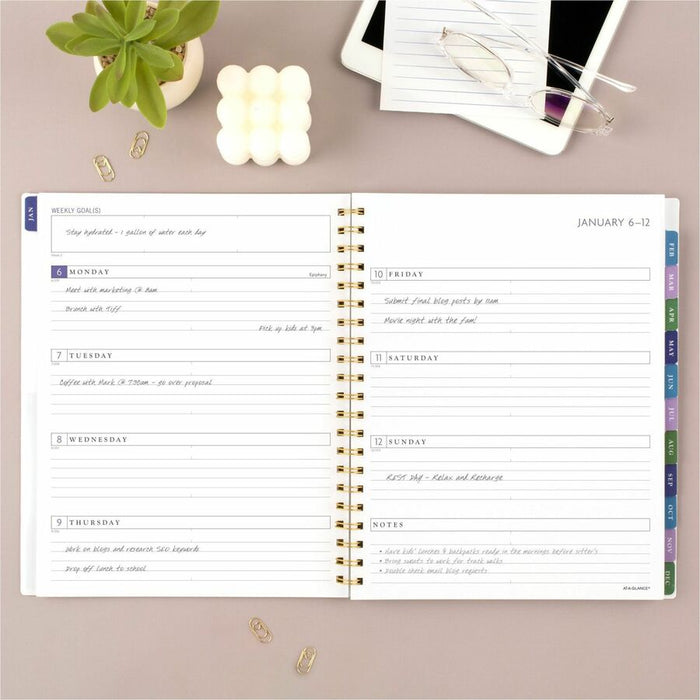 At-A-Glance Badge Floral Weekly/Monthly Planner