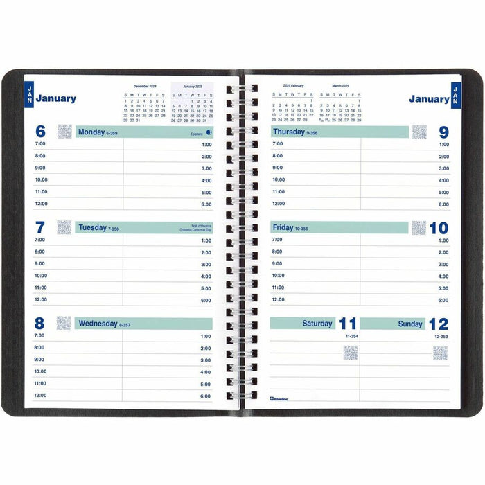 Blueline Plan and Link Weekly Appointment Planner