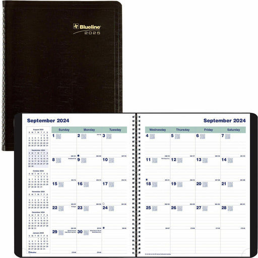 Blueline Plan and Link 16-Month Monthly Planner