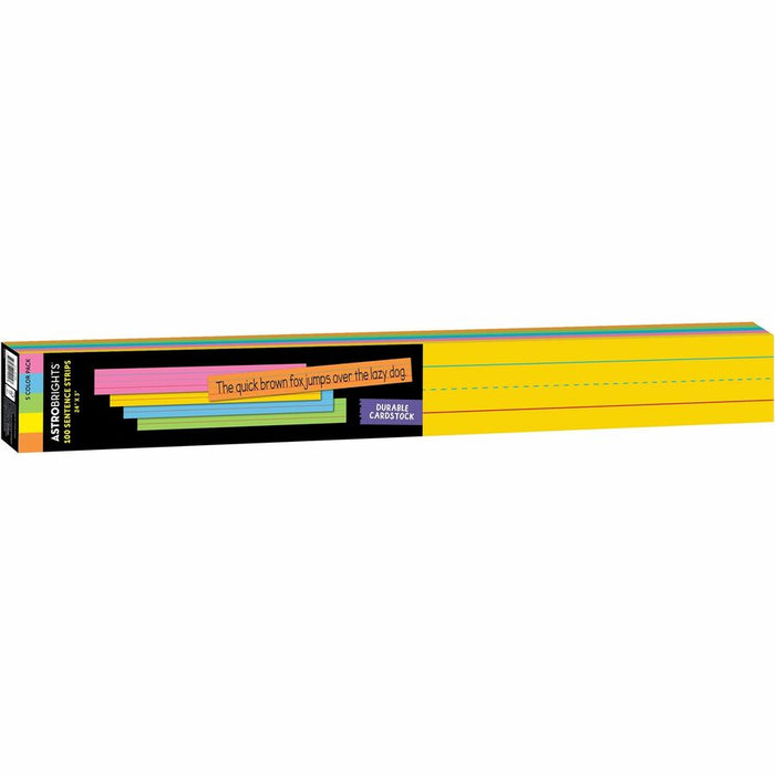 Astrobrights Ruled Handwriting Strips