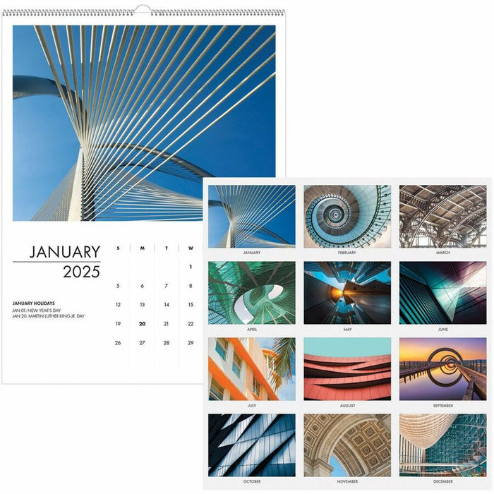 House of Doolittle Recycled Architecture Wall Calendar