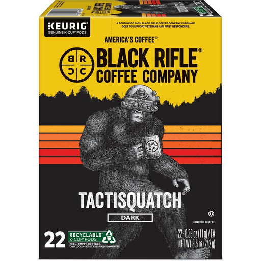 Black Rifle K-Cup, Ground Tactisquatch Coffee