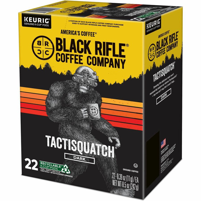 Black Rifle K-Cup, Ground Tactisquatch Coffee