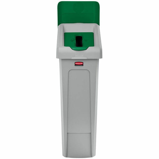 Rubbermaid Commercial Slim Jim Recycling Station 1-Stream Paper, 23 Gal