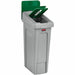 Rubbermaid Commercial Slim Jim Recycling Station 1-Stream Paper, 23 Gal
