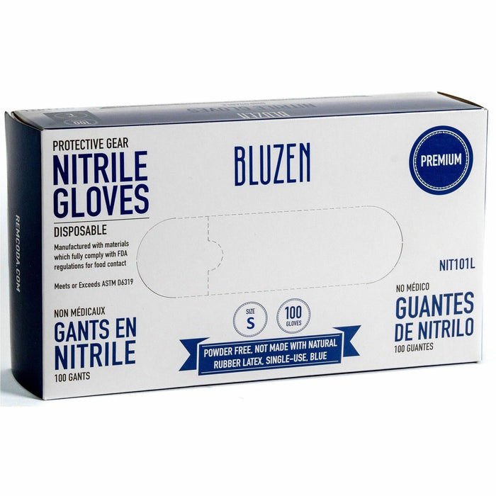 BLUZEN Extra-Strength Nitrile Gloves