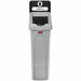 Rubbermaid Commercial Slim Jim Recycling Station 1-Stream Landfill, 23 Gal