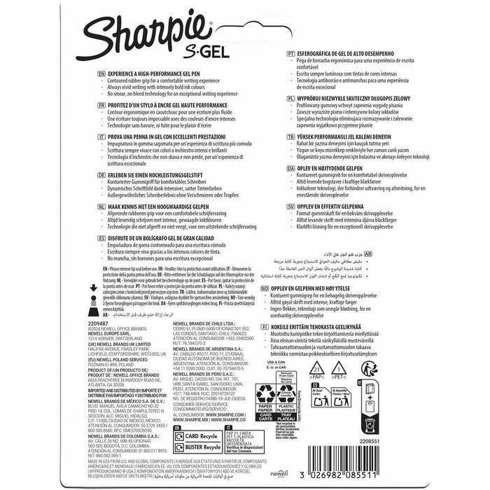 Sharpie S-Gel Pens