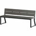 Lorell Faux Wood Outdoor Bench