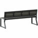 Lorell Faux Wood Outdoor Bench