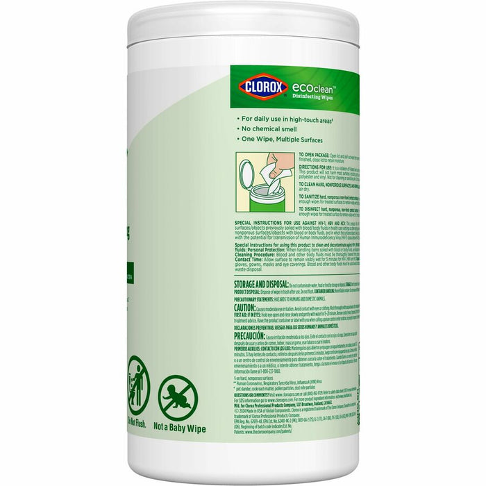 CloroxPro™ EcoClean Disinfecting Wipes