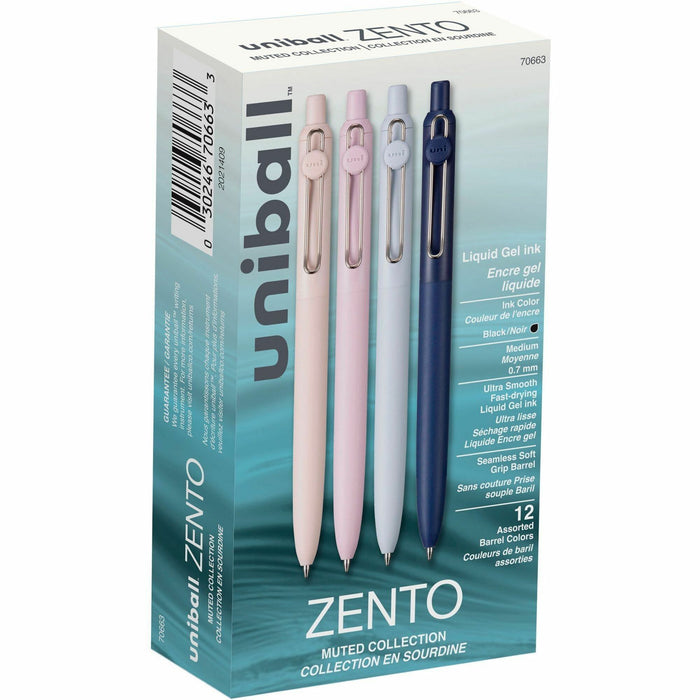 uniball™ Zento Retractable Liquid Gel Pens