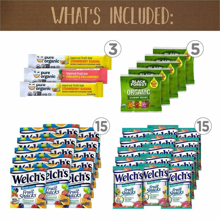 Snack Box Pros Fruit Snacks Variety Box
