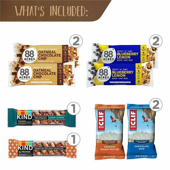Snack Box Pros Healthy Snack Bar Box