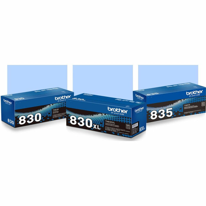 Brother TN835 Original Super High Yield Laser Toner Cartridge - Black - 1 Each