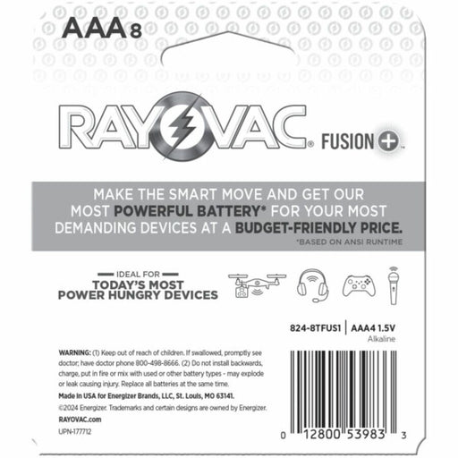 Rayovac Fusion Battery