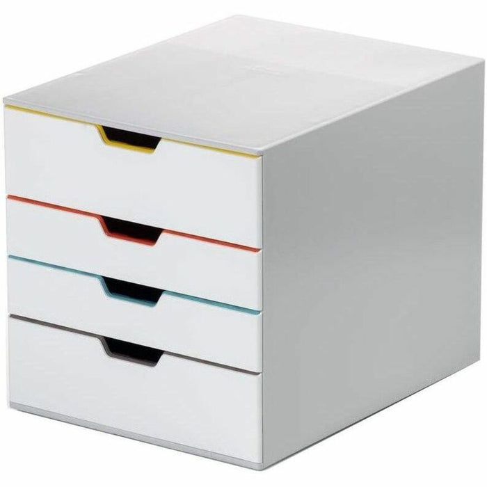 DURABLE Varicolor 4-Drawer Desktop Storage Box