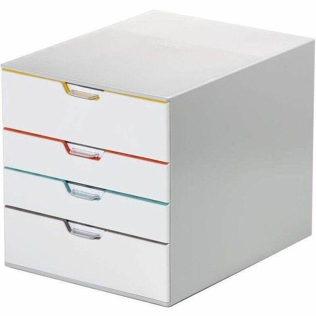 DURABLE Varicolor 4-Drawer Desktop Storage Box
