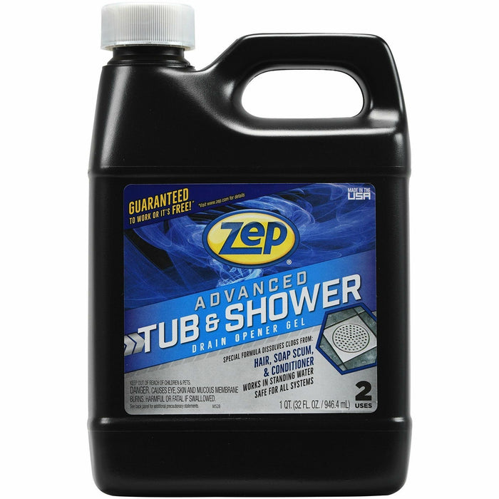 Zep Commercial Advanced Tub and Shower Drain Opener Gel