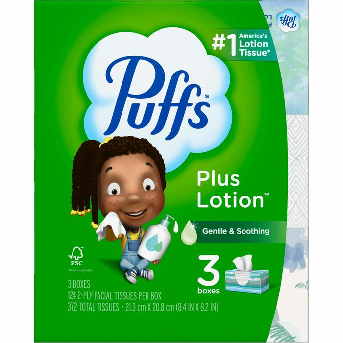 Puffs Plus Lotion Facial Tissue