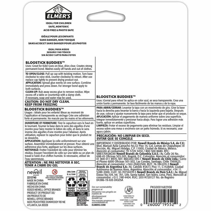 Elmer's Disappearing Color School Glue Sticks